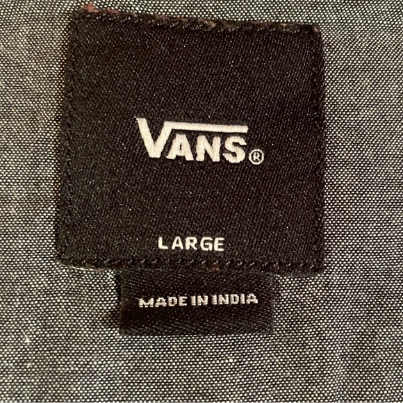 vans plaid button up - Picture 5 of 6